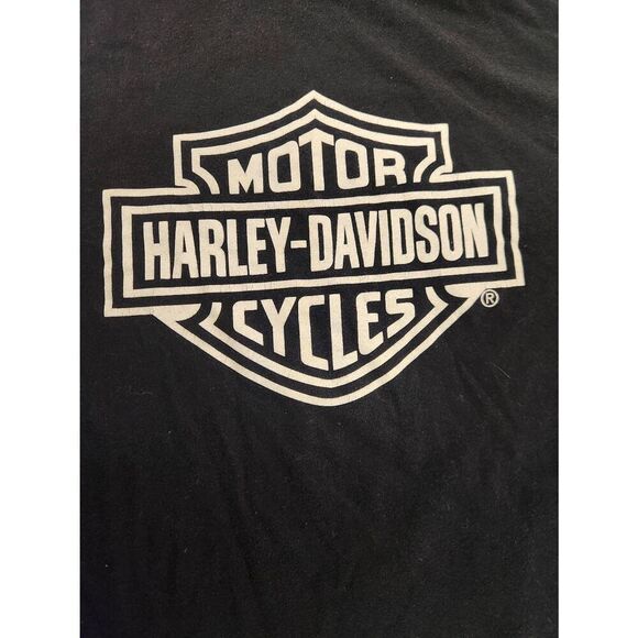 Harley-Davidson Mens black 3x tshirt with Harley-Davidson logo on the front - Picture 1 of 5